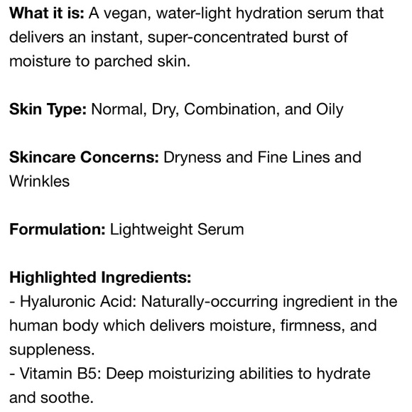 Tarte Sea Mermaid Skin Hyaluronic H2O Serum - Picture 5 of 9